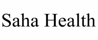 SAHA HEALTH
