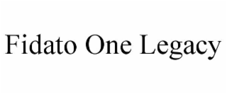 FIDATO ONE LEGACY