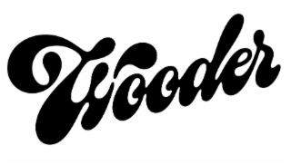 STYLIZED VERSION OF THE WORD WOODER.