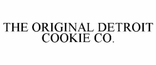 THE ORIGINAL DETROIT COOKIE CO.