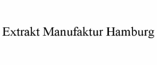 EXTRAKT MANUFAKTUR HAMBURG
