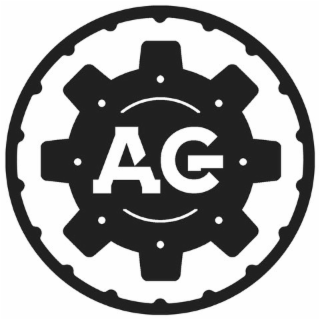 AG WITHIN A A HUB WITH SPOKES ENCLOSED WITHIN A CIRCLE