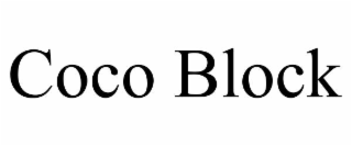 COCO BLOCK