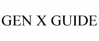 GEN X GUIDE