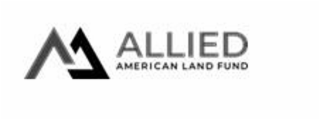 ALLIED AMERICAN LAND FUND