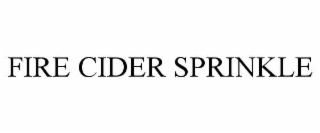 FIRE CIDER SPRINKLE