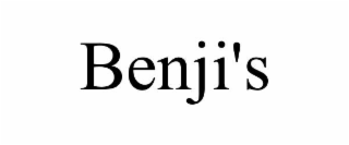 BENJI'S
