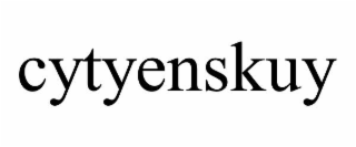 CYTYENSKUY