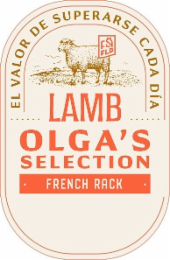 EL VALOR DE SUPERARSE CADA DÍA FLP LAMB OLGA'S SELECTION FRENCH RACK