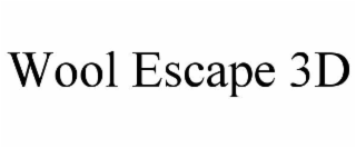 WOOL ESCAPE 3D