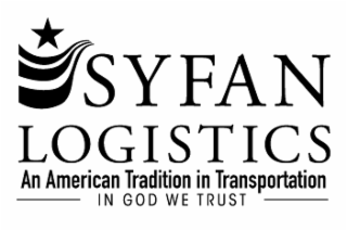 SYFAN LOGISTICS AN AMERICAN TRADITION IN TRANSPORTATION IN GOD WE TRUST