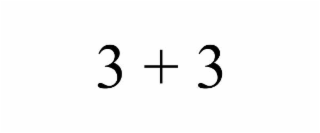 3 + 3