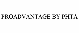 PROADVANTAGE BY PHTA