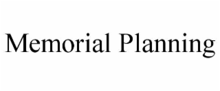 MEMORIAL PLANNING
