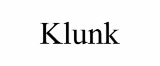 KLUNK