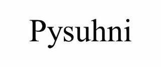 PYSUHNI