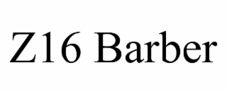 Z16 BARBER