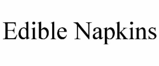 EDIBLE NAPKINS