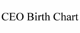 CEO BIRTH CHART