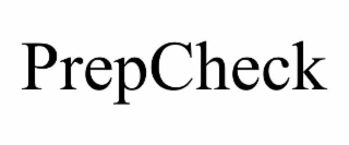 PREPCHECK