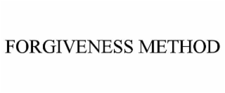 FORGIVENESS METHOD