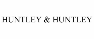 HUNTLEY & HUNTLEY